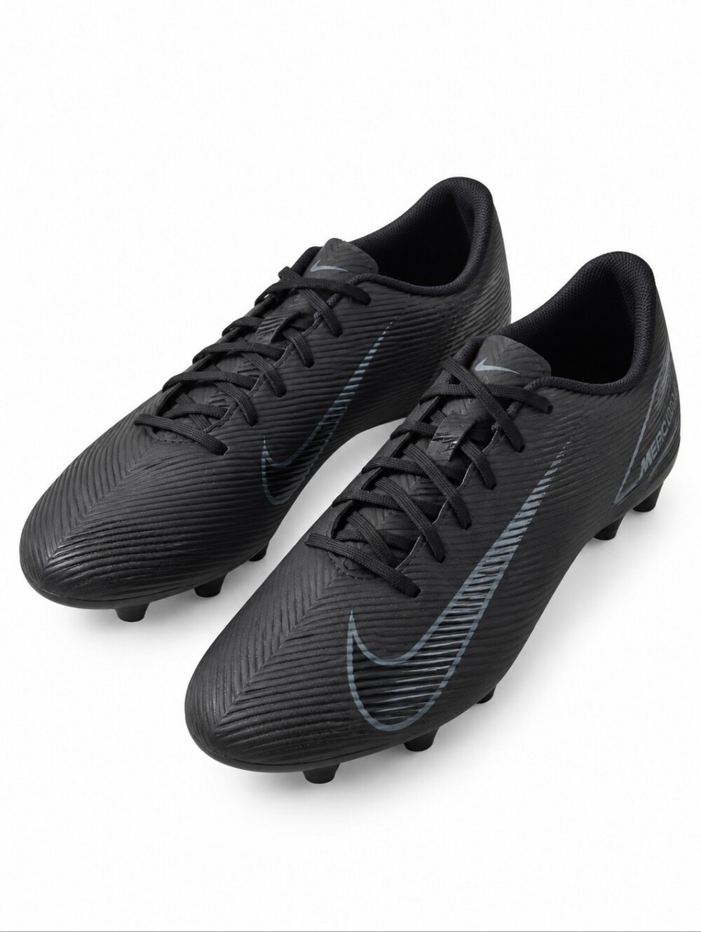 Nike Mercurial Vapor 16 Club FG/MG Men’s Soccer Cleats Black Athletic Shoe US 10